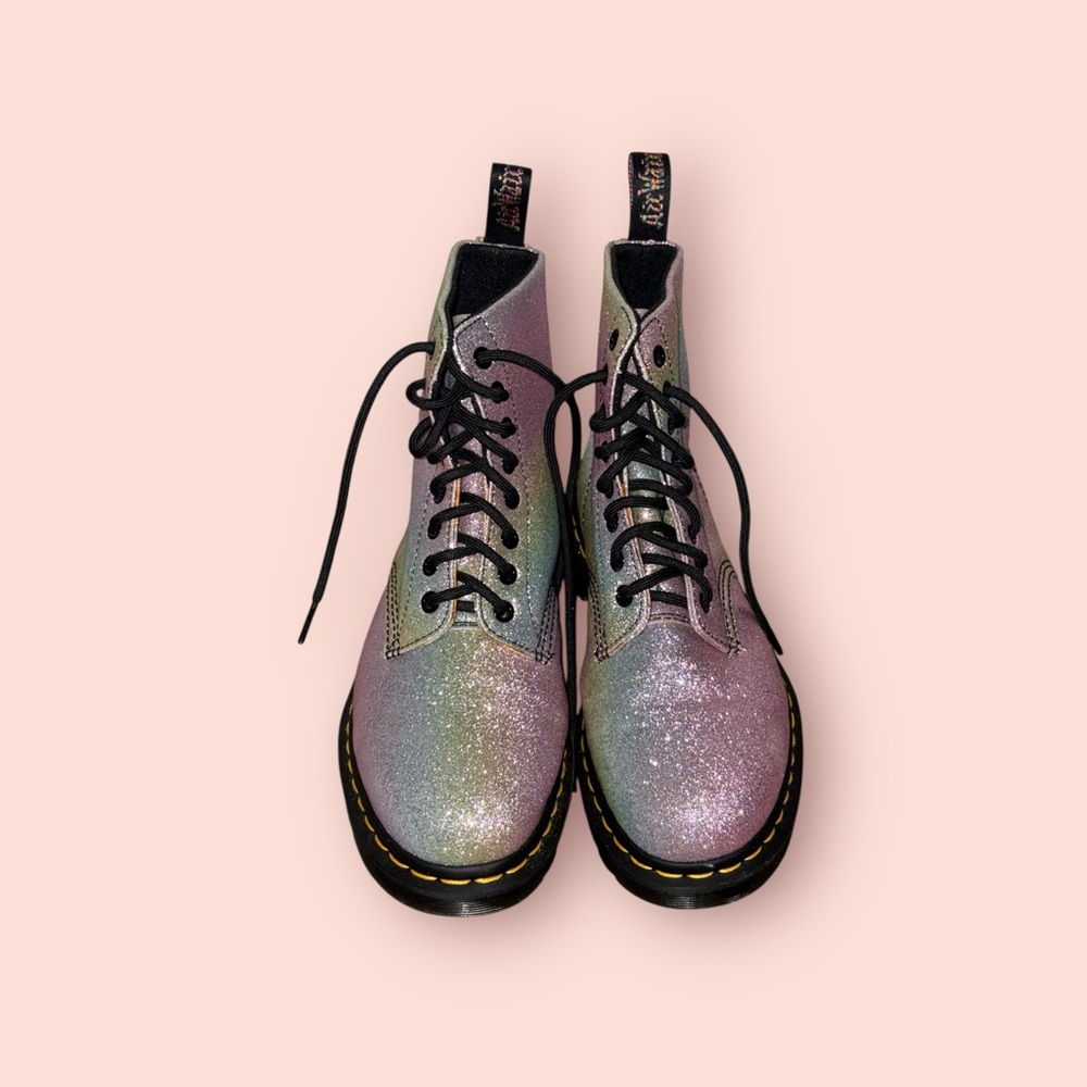 Dr. Martens Iridescent Glitter Boots